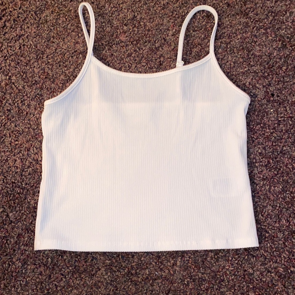 Cream American Eagle tank top